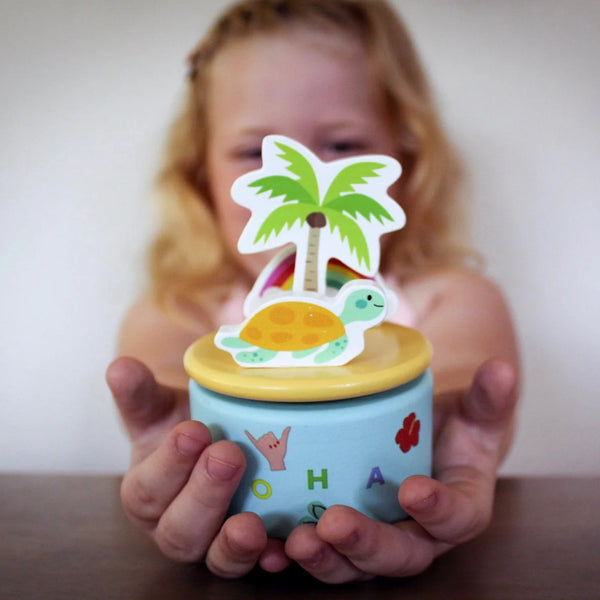Aloha Melodies Music Box | Pop-Up Mākeke - The Mākeke