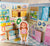 Pop-Up Mākeke - Keiki Kaukau - Hale Laule‘a Pop-Up Dollhouse Board Book - Inside