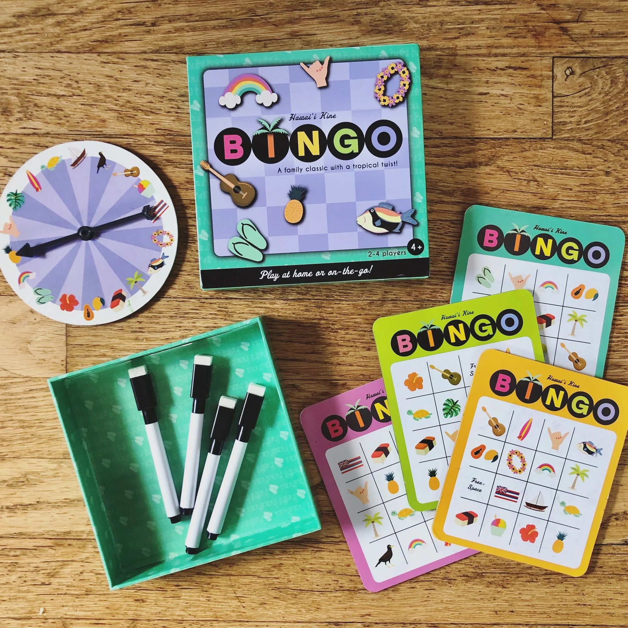 Pop-Up Mākeke - Keiki Kaukau - Hawaiʻi Kine Bingo Game