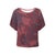 Pop-Up Mākeke - Kini Zamora - Puamelia Scoop Neck Shirt - Passion - Front View