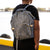 Pop-Up Mākeke - Kini Zamora - Silversword Waterproof Backpack - Black & White