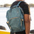 Pop-Up Mākeke - Kini Zamora - Silversword Waterproof Backpack - Blue