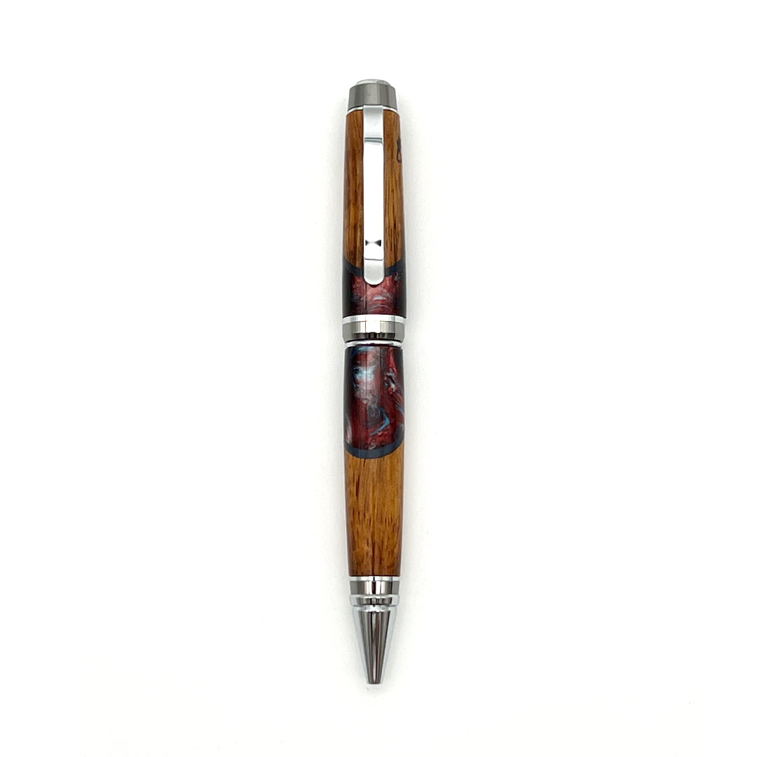 Pop-Up Mākeke - Lau Lau Woodworks - Designer Cigar Ballpoint Pen - Style #1