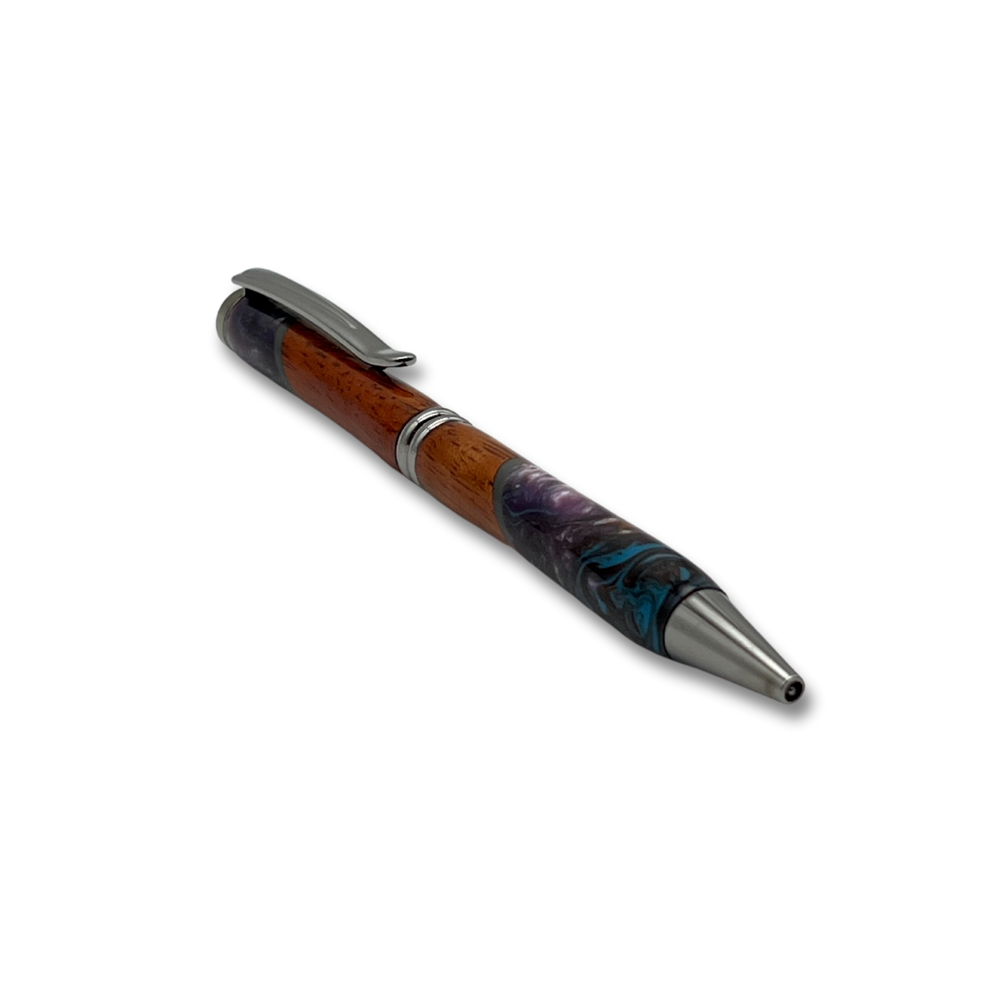 Pop-Up Mākeke - Lau Lau Woodworks - Designer Simplicity Ballpoint Pen - Style #1