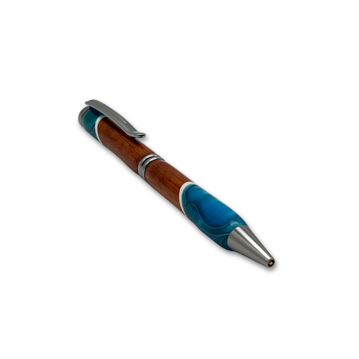 Pop-Up Mākeke - Lau Lau Woodworks - Designer Simplicity Ballpoint Pen - Style #3