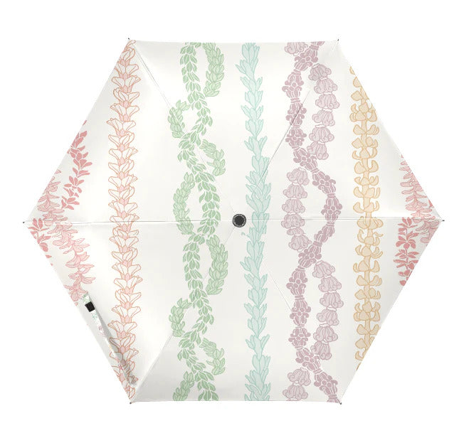 Pop-Up Mākeke - Lei&#39;ohu Designs - Compact Umbrella - Forever Lei