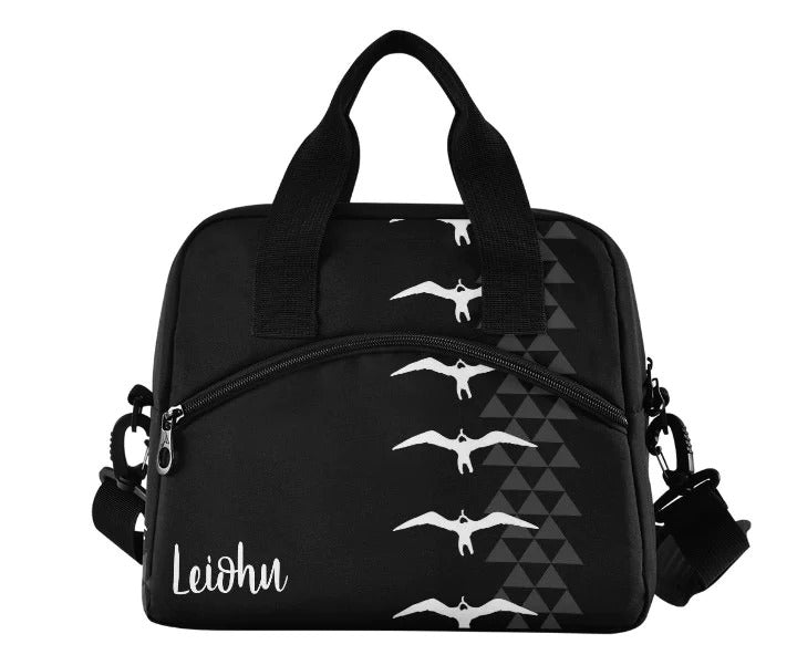 Pop-Up Mākeke - Lei&#39;ohu Designs - Insulated Cooler Lunch Bag - Iwa