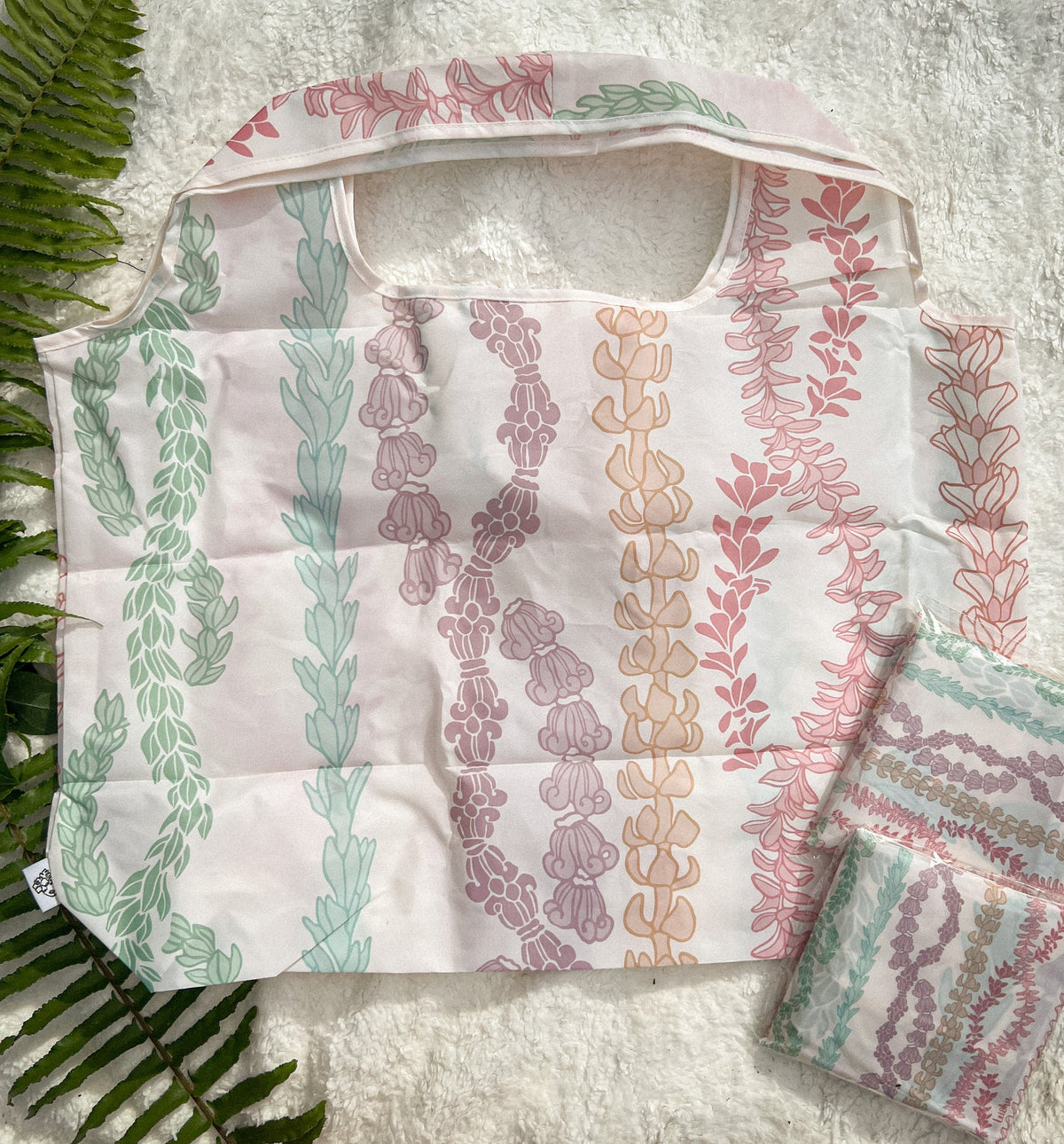 Pop-Up Mākeke - Lei&#39;ohu Designs - Reusable Grocery Bag - Forever Lei