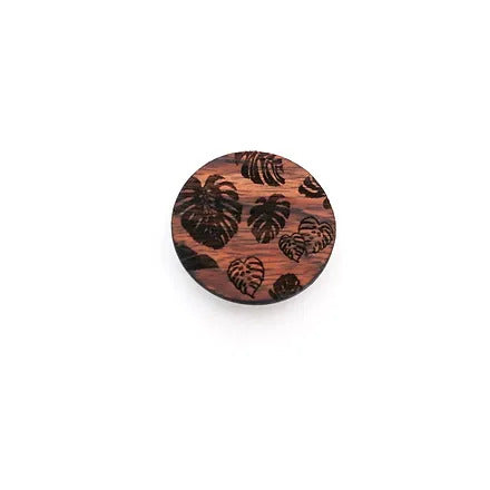 Koa Pop Socket - Monstera