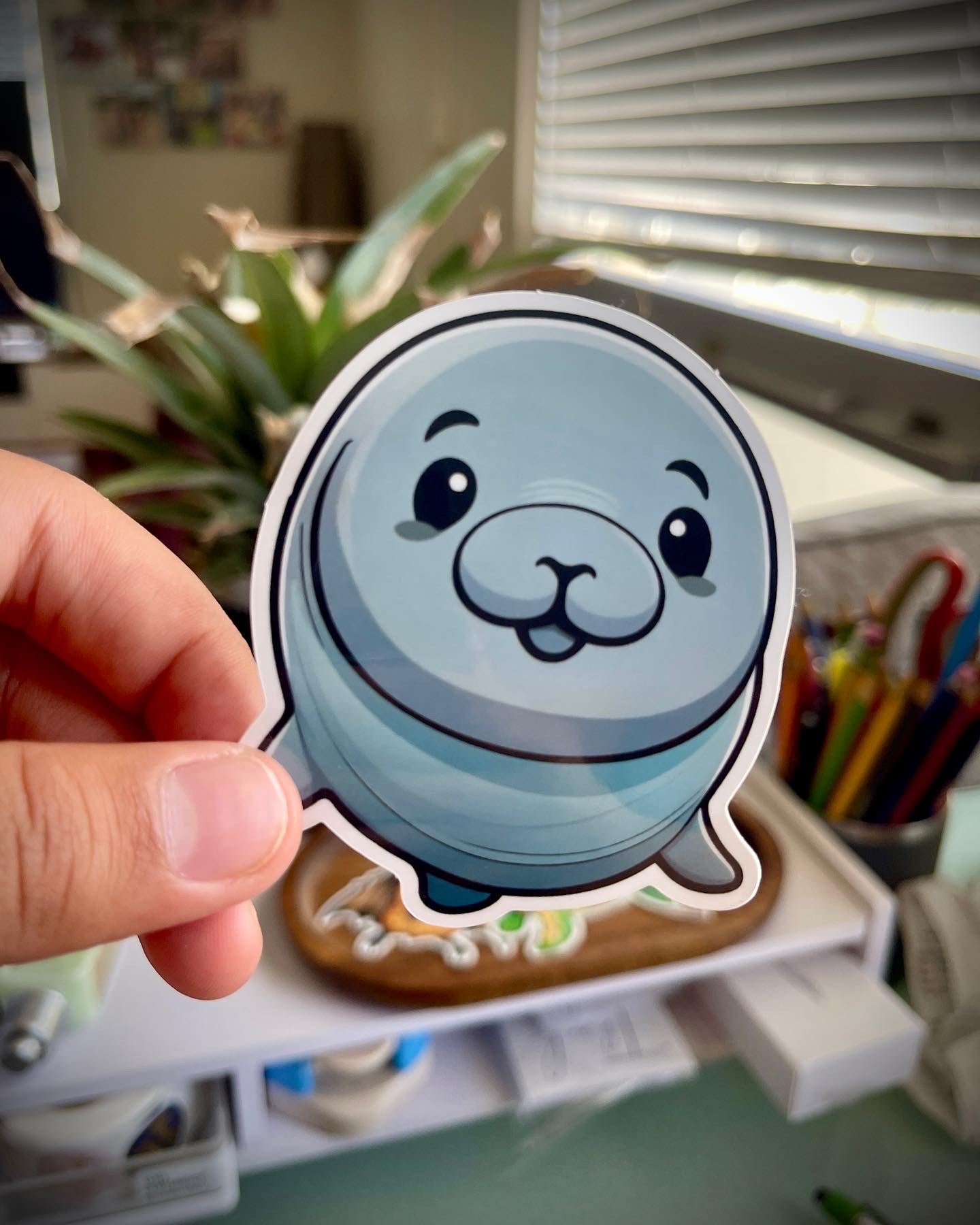 Pop-Up Mākeke - Mahea Leah - Hawaiian Monk Seal Sticker