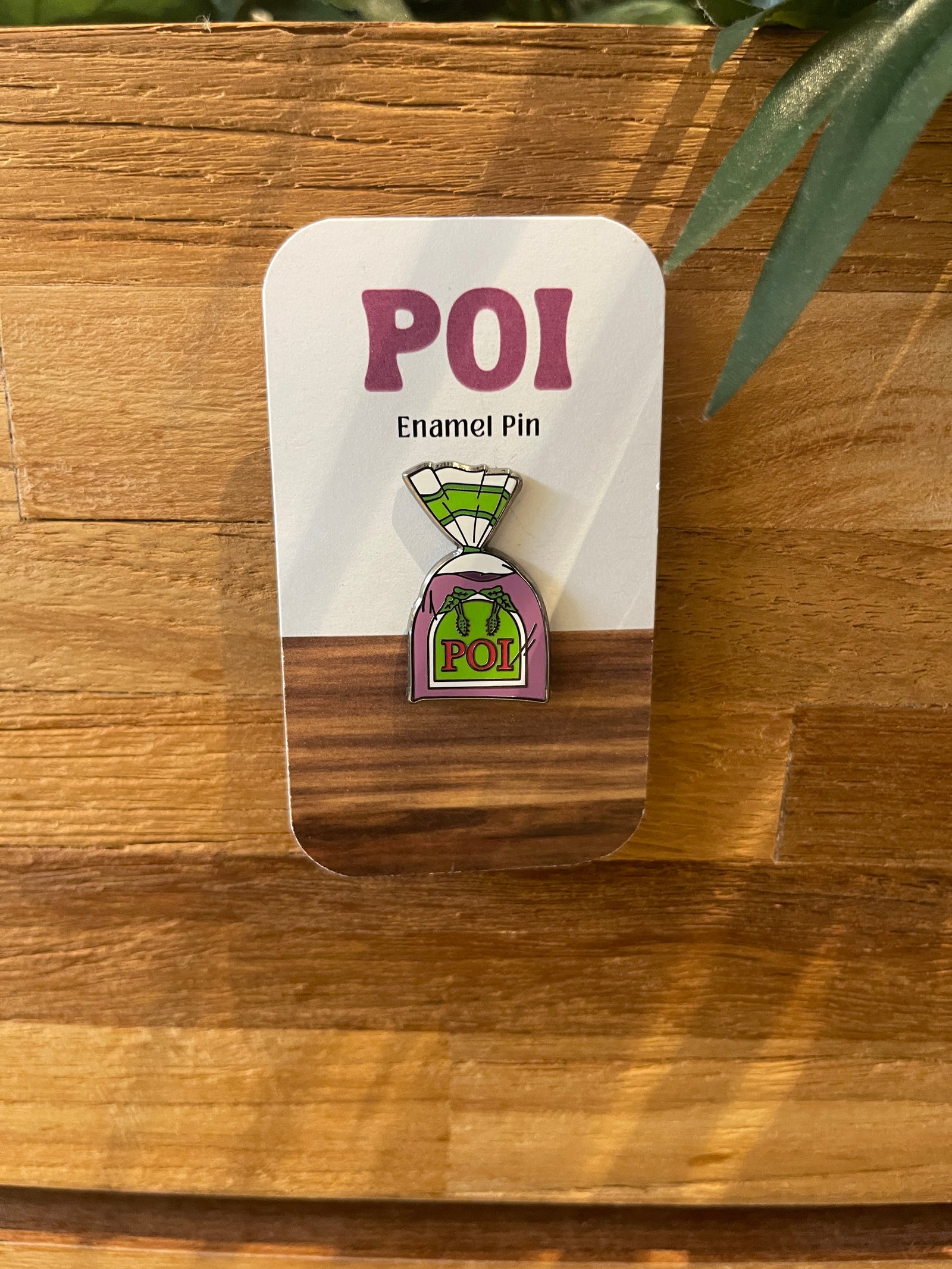 Pop-Up Mākeke - Mahea Leah - Poi Enamel Pin