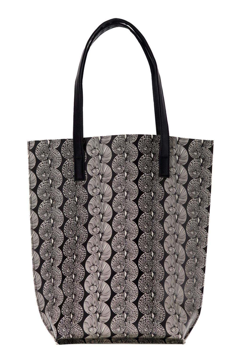 Pop-Up Mākeke - Manaola - Kanake Tote Bag - Lei Kupeʻe in Silver Gray &amp; Tape Shoe