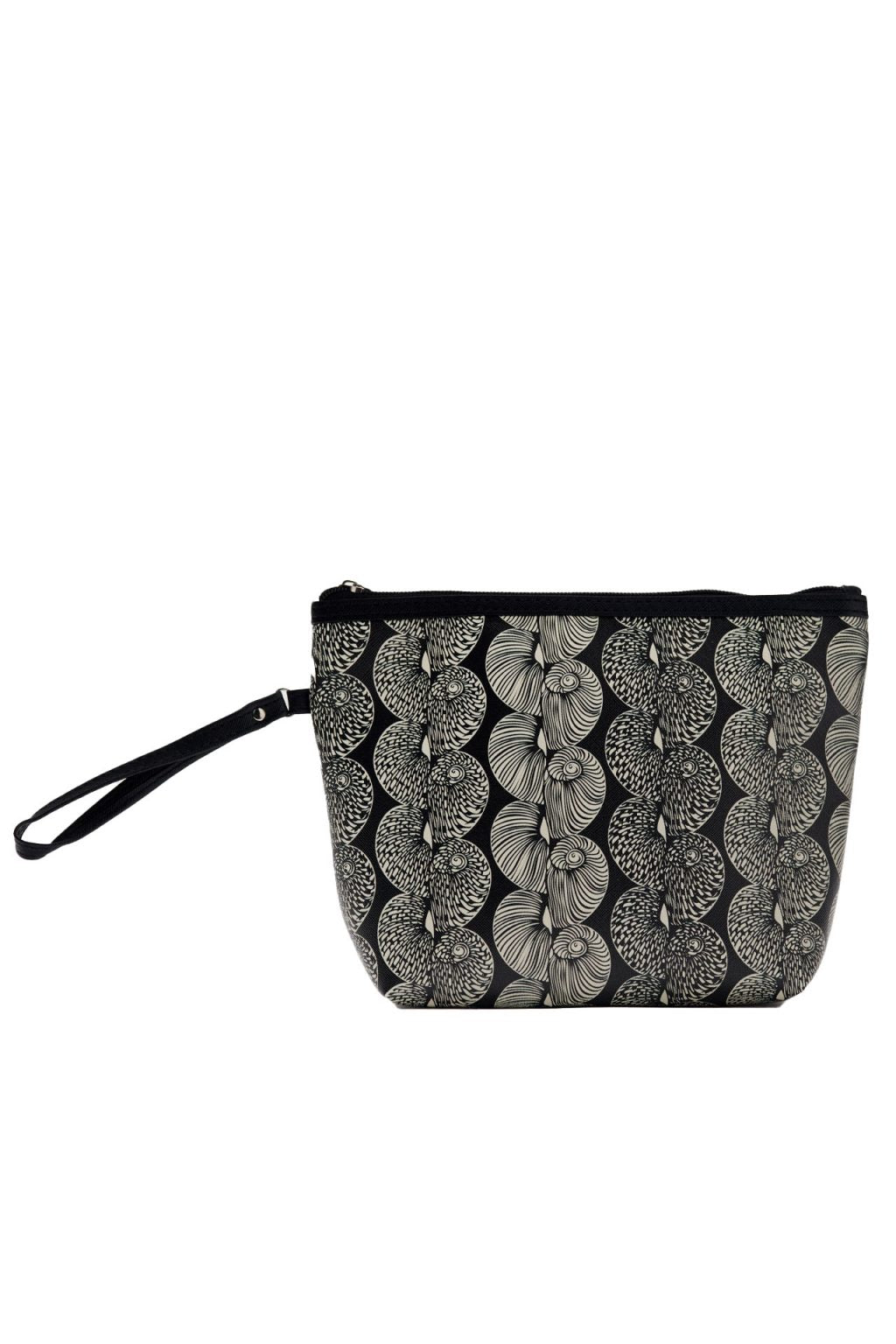 Zip Pouch - Lei Kupeʻe in Silver Gray/Tape Shoe