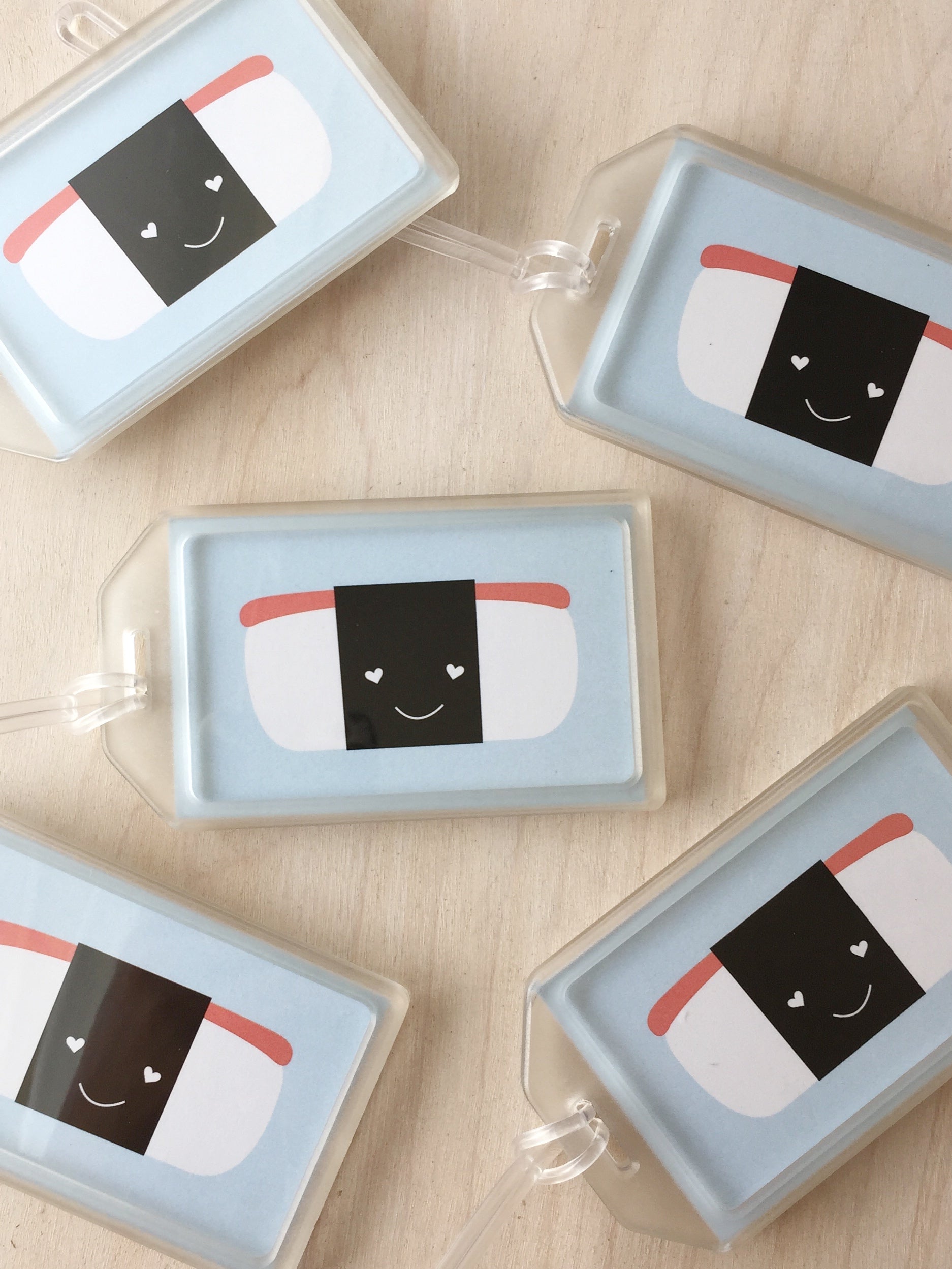 Pop-Up Mākeke - Matsumoto Studio - Musubi Platic Luggage Tag