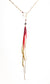 Pop-Up Mākeke - Maui Swan Designs - Lariat Necklace - Red