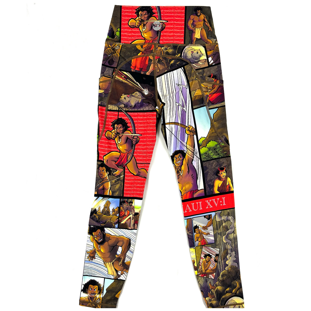 Maui Comic-Printed Leggings