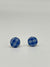 Small Palaka Stud Earrings - Blue