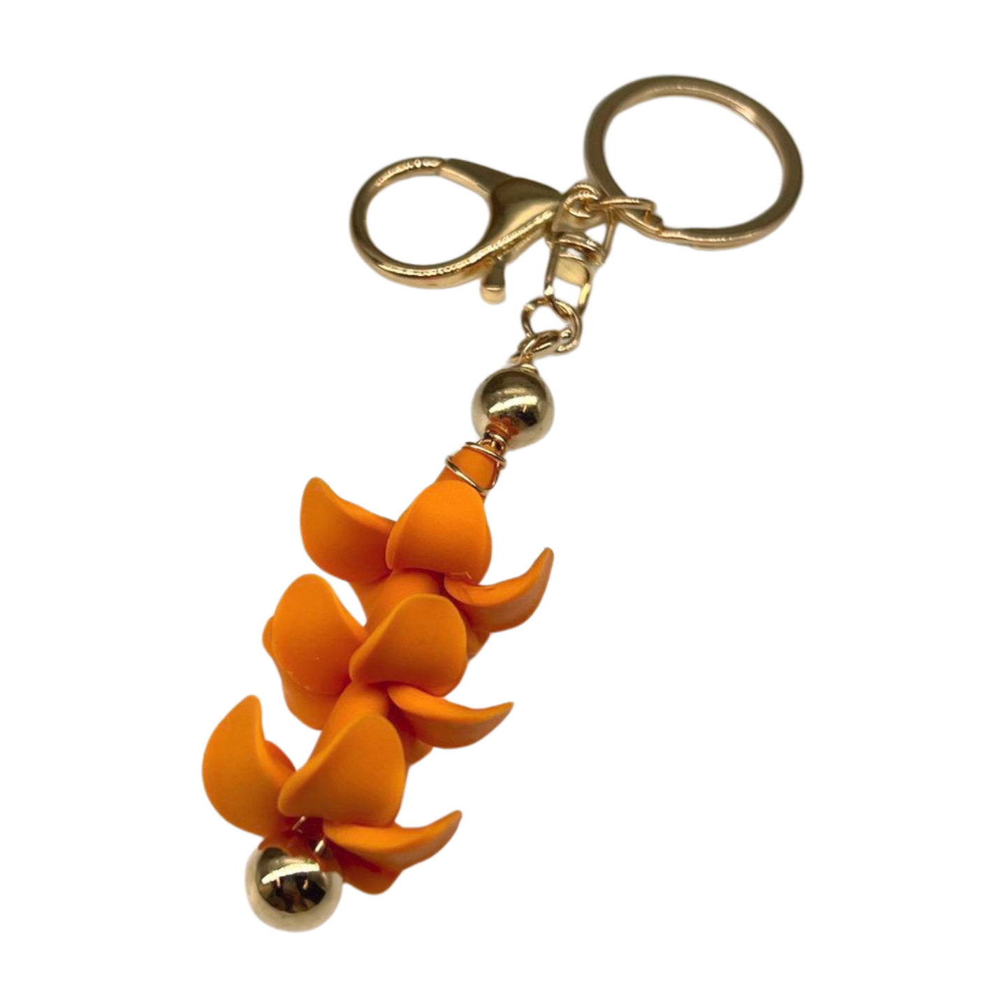 Puakenikeni Keychain - Orange