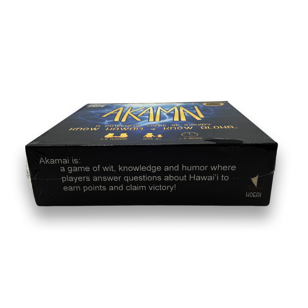 Pop-Up Mākeke - Native Books, Inc. - Akamai Trivia Game - Front Side View