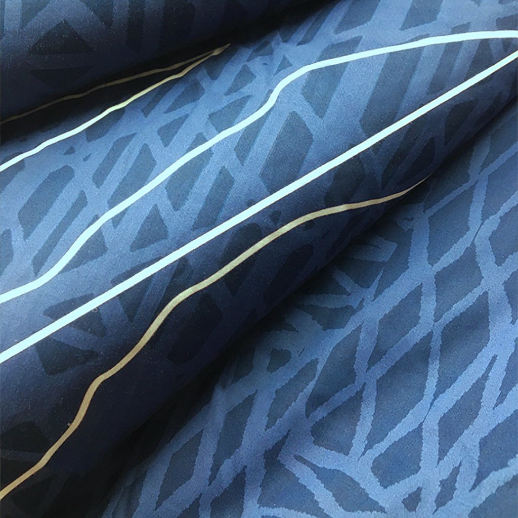 Pop-Up Mākeke - Noho Home - Hōʻolu Hiamoe Comforter - Close Up