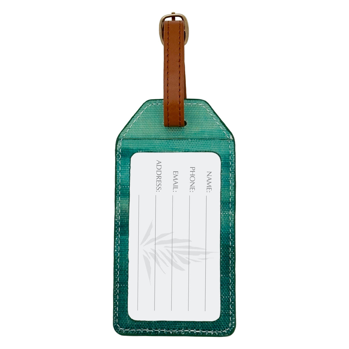 Pop-Up Mākeke - Noho Home - Kilo Hōkū - Luggage Tag - Back View