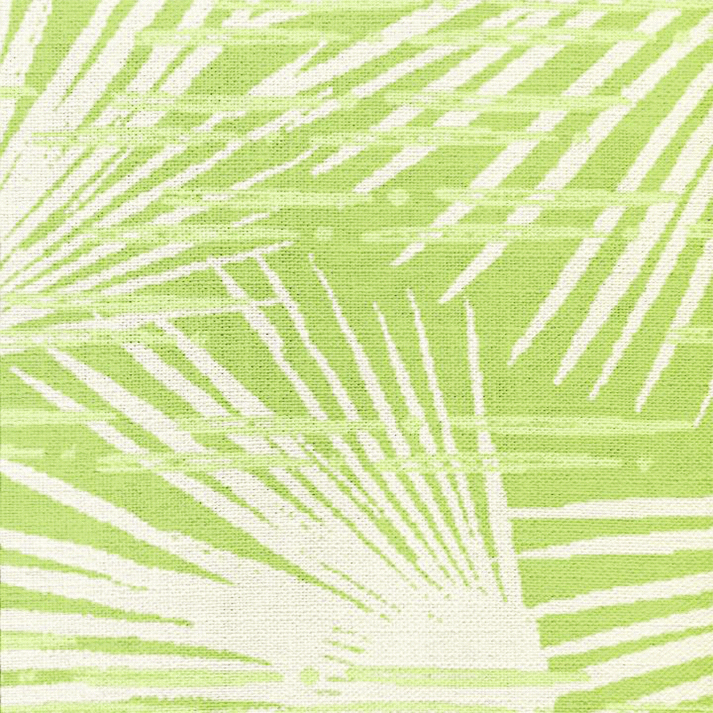 Pop-Up Mākeke - Noho Home - Loulu Square Pillowcase - Celery & Ivory - Pattern