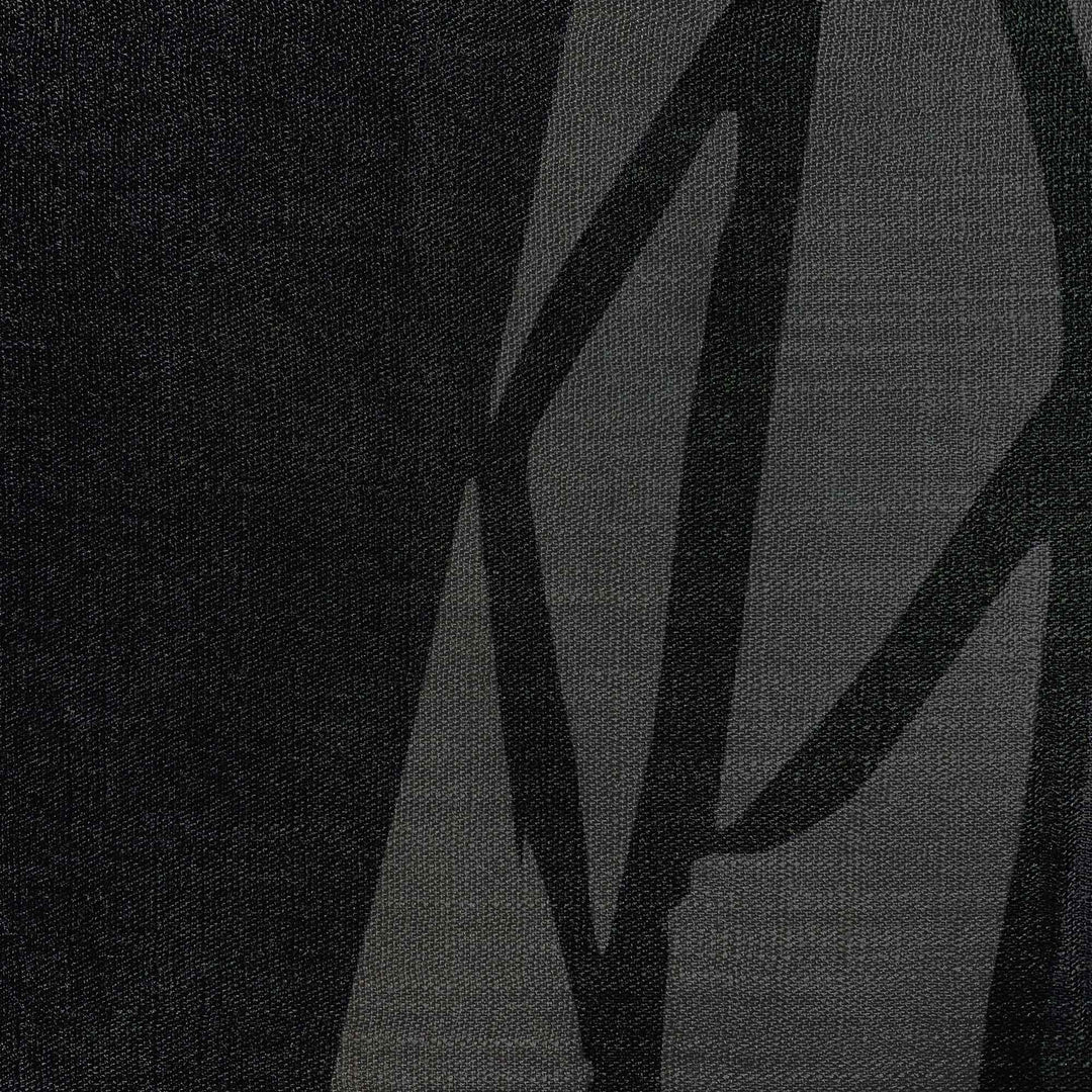 Pop-Up Mākeke - Noho Home - Niho Kila Travel Wrap - Black - Close Up