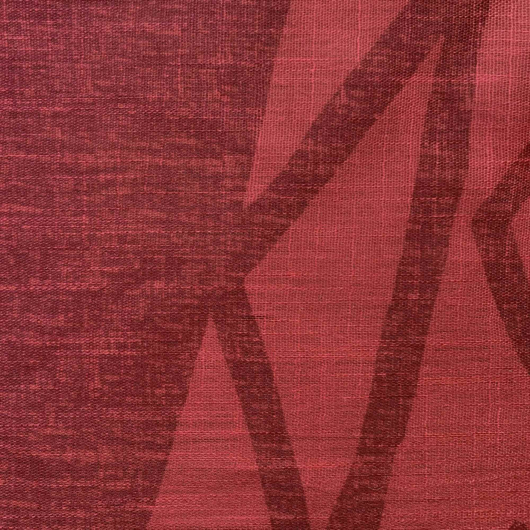 Pop-Up Mākeke - Noho Home - Niho Kila Travel Wrap - Red - Close Up