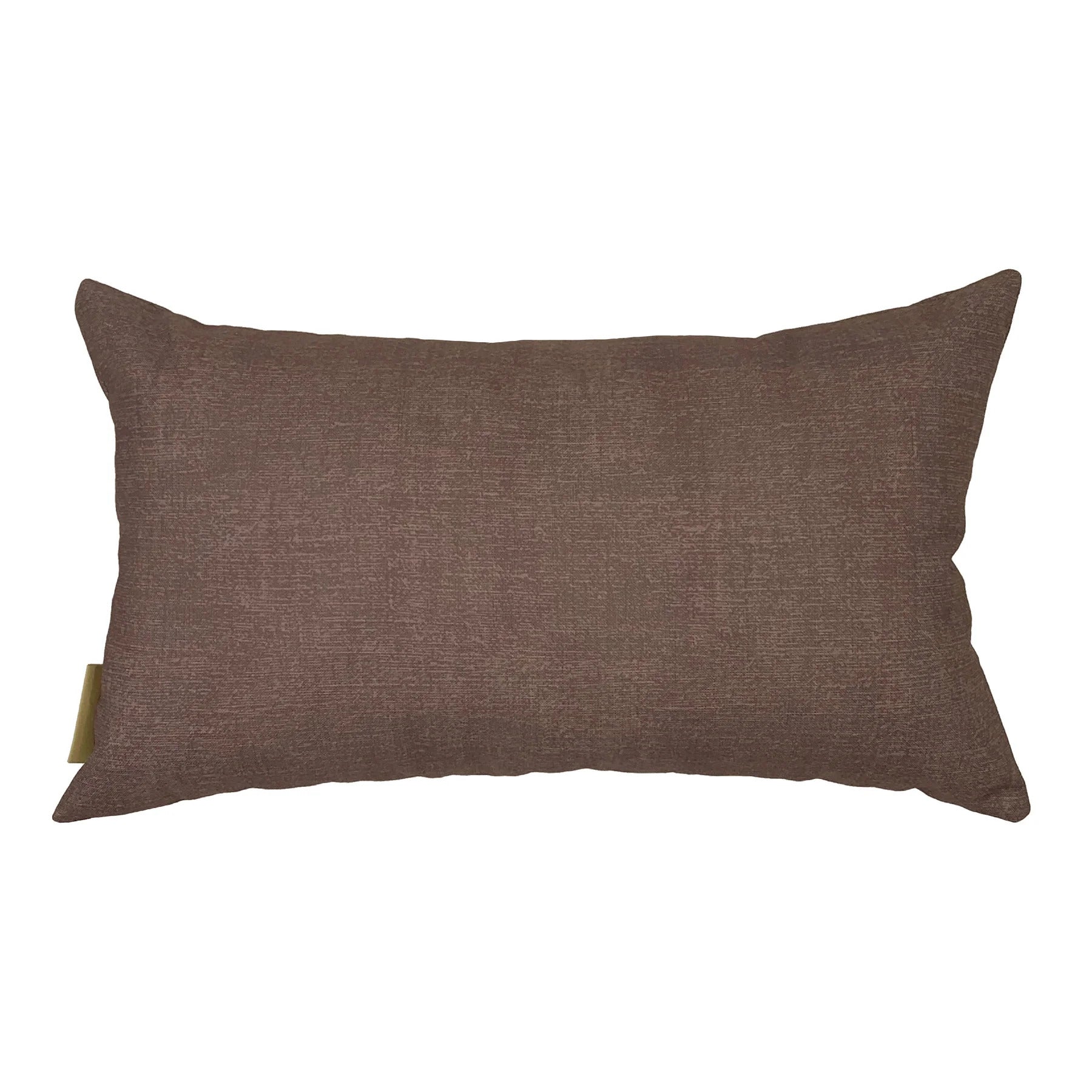 Pop-Up Mākeke - Noho Home - Niho Lumbar Pillowcase - Brown - Back View