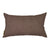 Pop-Up Mākeke - Noho Home - Niho Lumbar Pillowcase - Brown - Back View