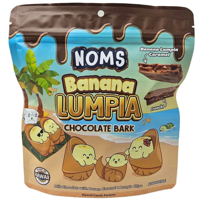 Pop-Up Mākeke - Noms - Banana Lumpia Bark - Front View