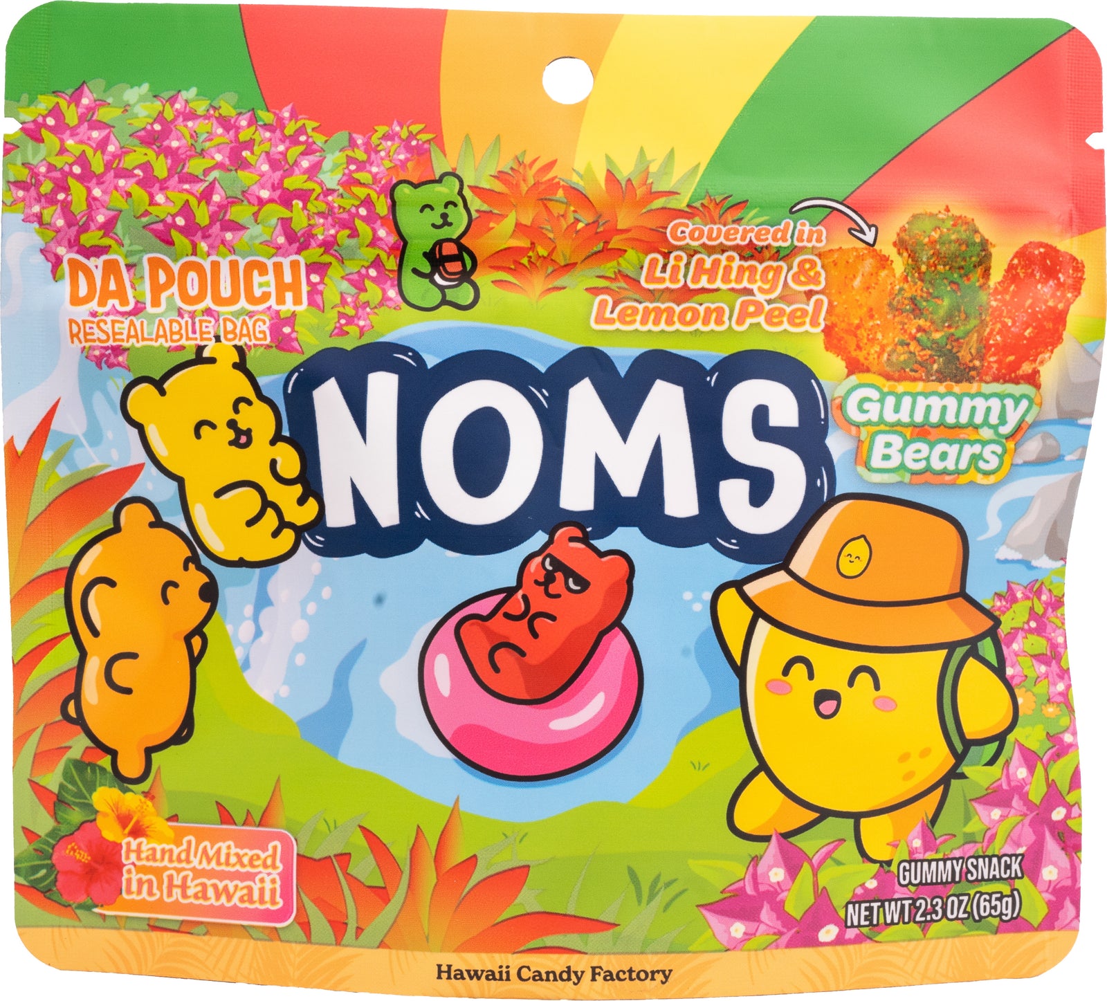 Pop-Up Mākeke - Noms - Gummy Bears Pouch - Front View