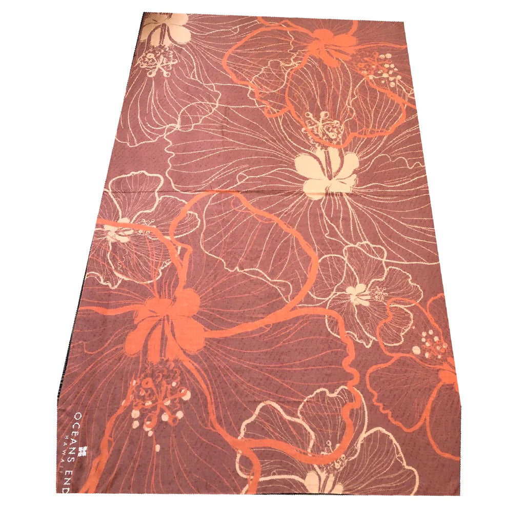 Pop-Up Mākeke - Oceans End Hawaii - Kaneohe Pareo Wrap - Front View