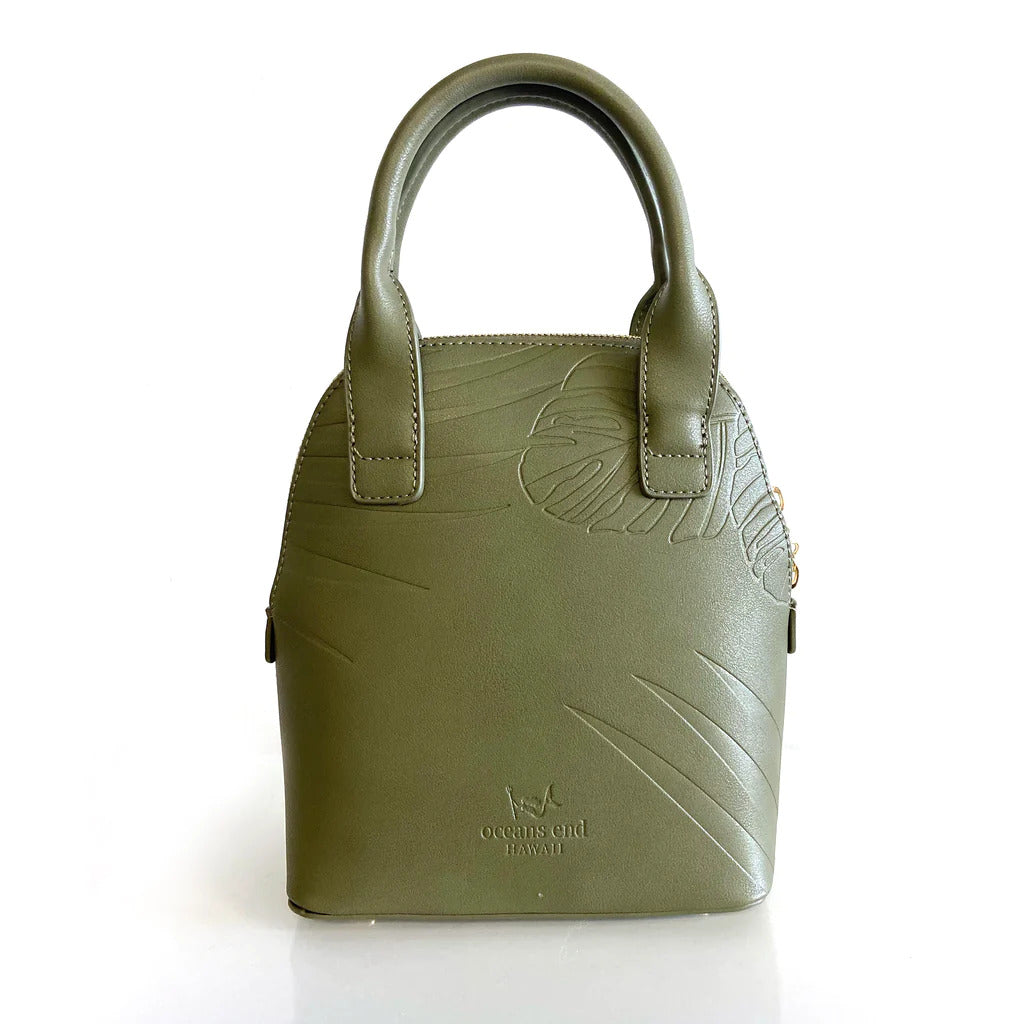 Pop-Up Mākeke - Oceans End Hawaii - Kennedy Mini Handbag - Olive