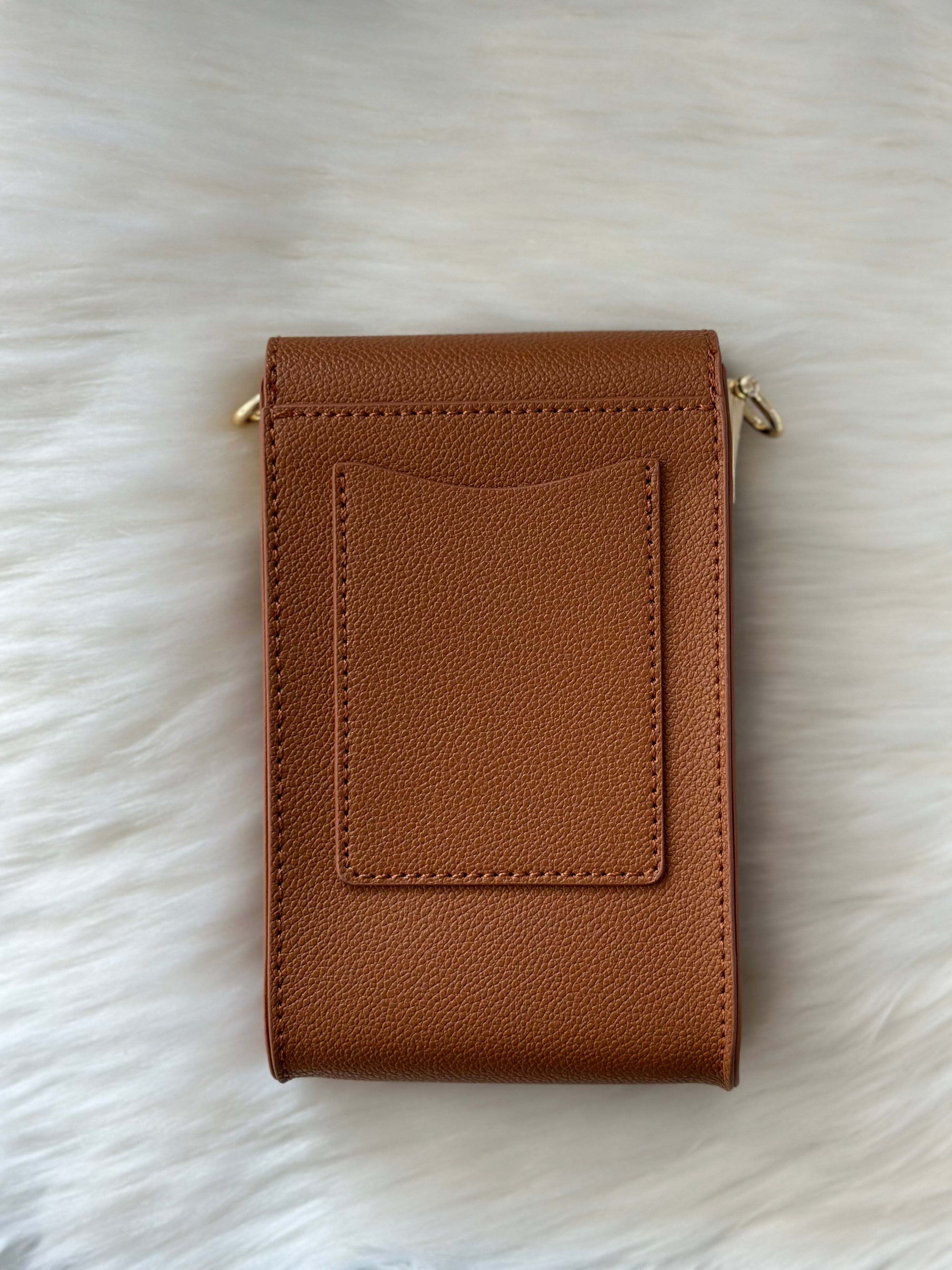 Megan Crossbody Bag - Caramel