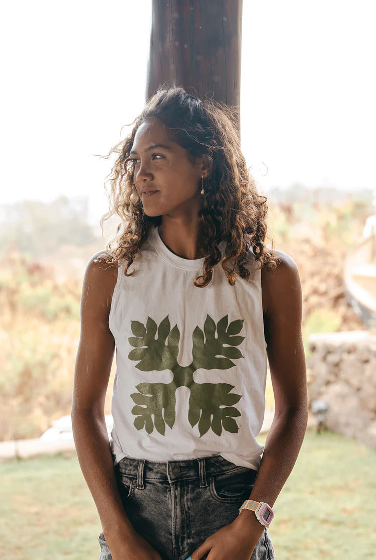 Pop-Up Mākeke - Onepaʻa Hawaiʻi - Ulu Ehuehu Uliuli - Muscle Tee