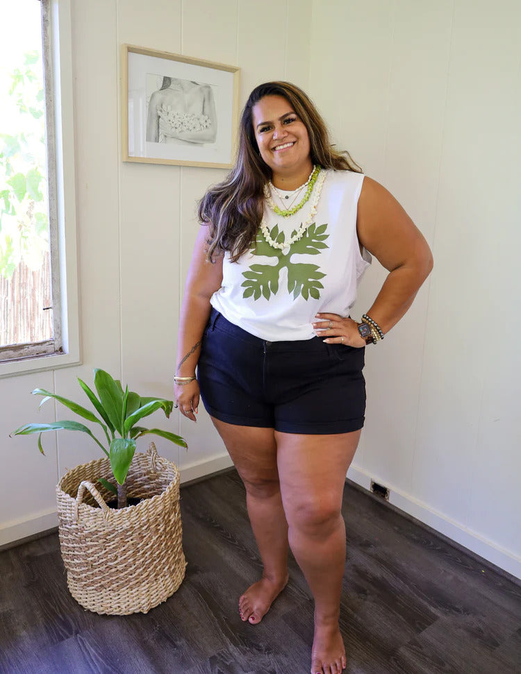 Pop-Up Mākeke - Onepaʻa Hawaiʻi - Ulu Ehuehu Uliuli - Muscle Tee