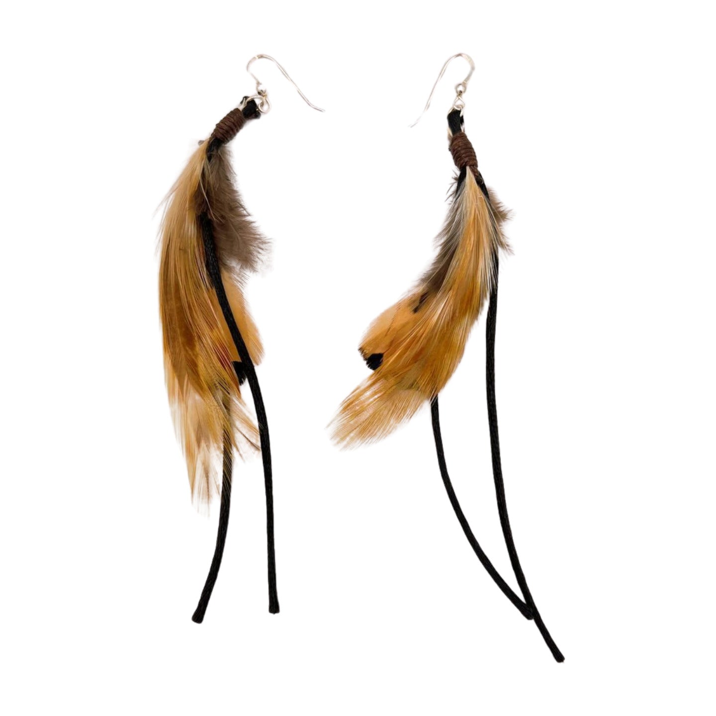 Pop-Up Mākeke - Pawehi Creations - Hulu Earrings - Style #14 - Front View