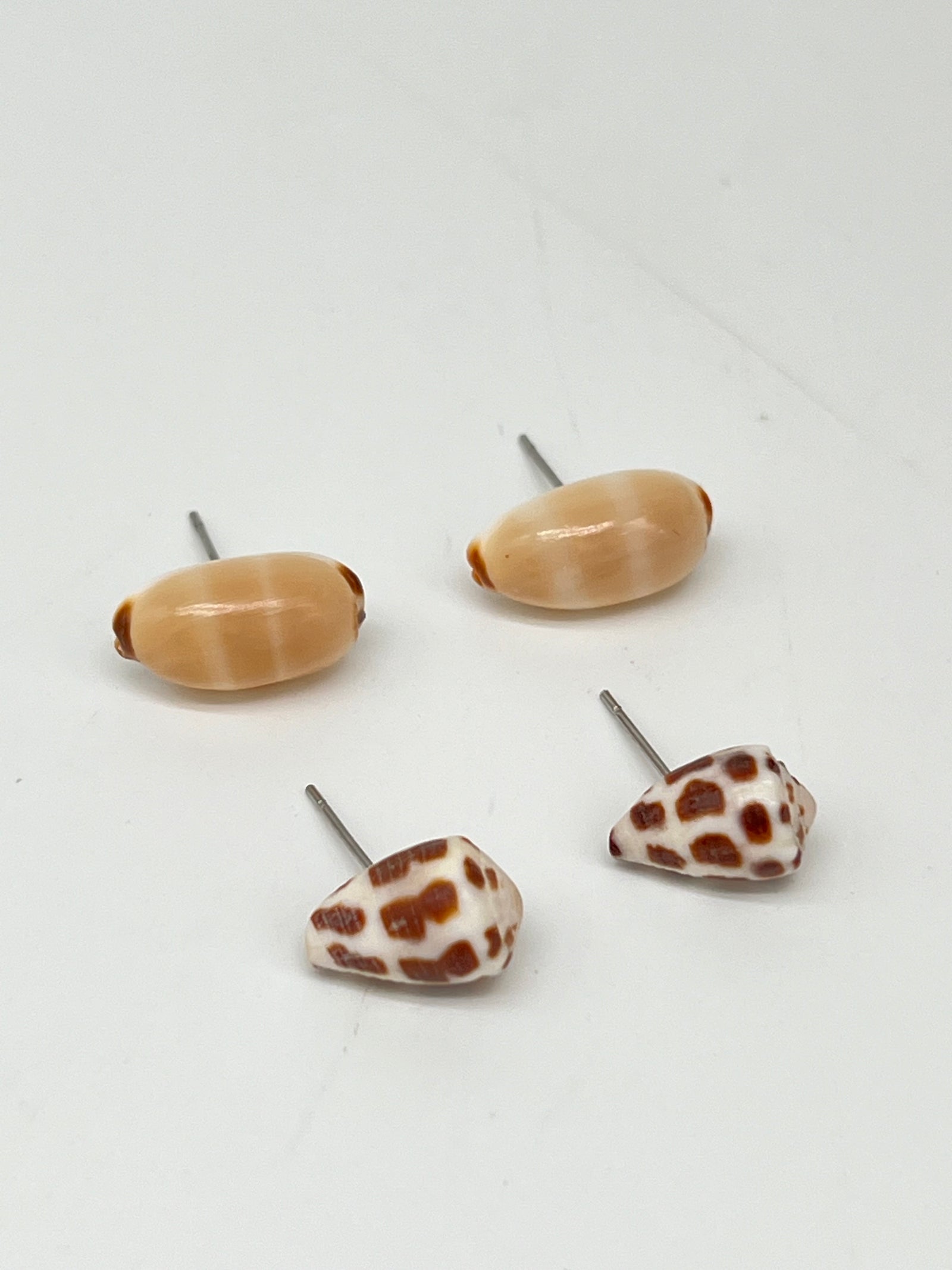 Pair of Assorted Shell Earrings - Style #PE197