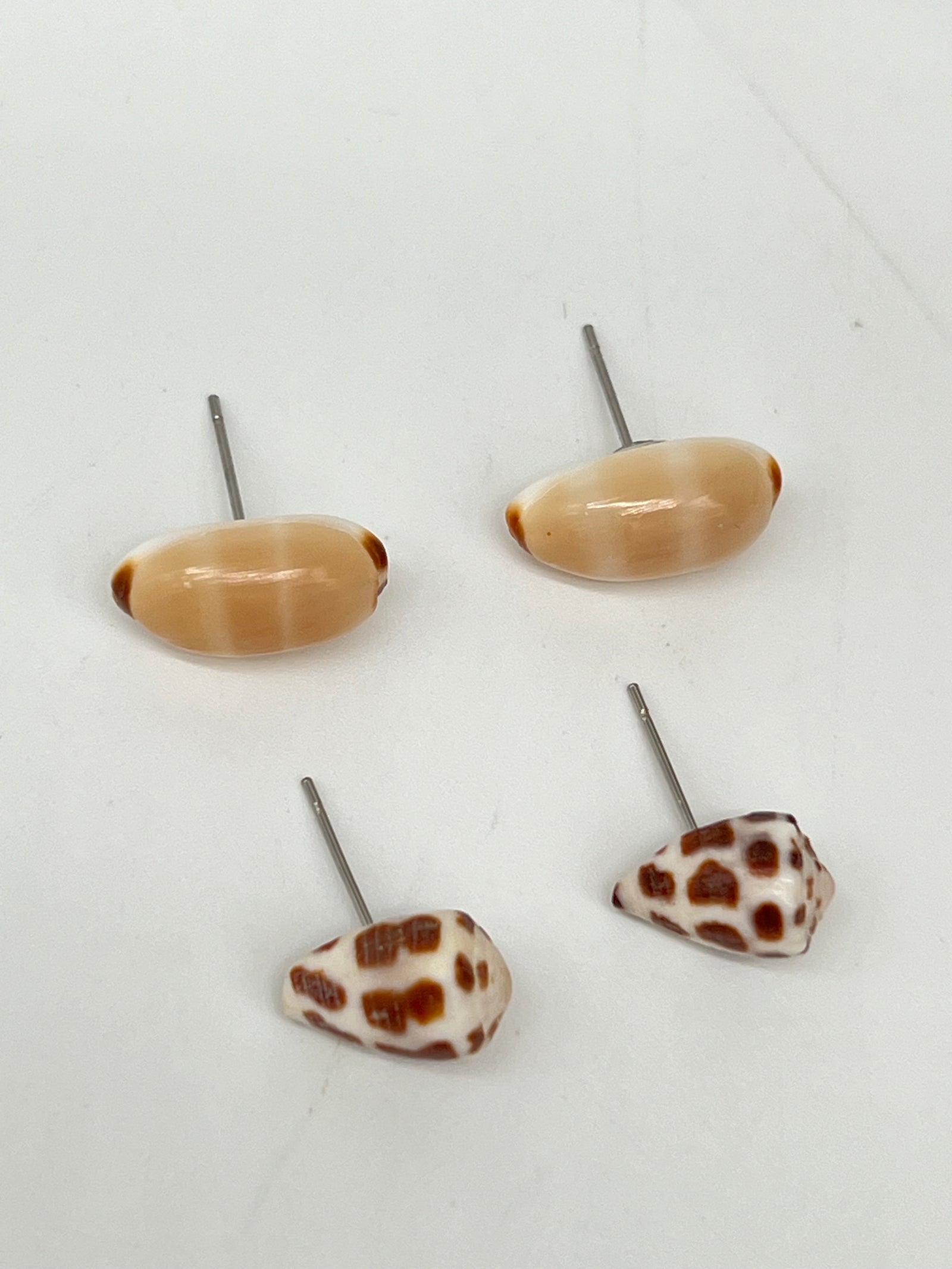 Pair of Assorted Shell Earrings - Style #PE197