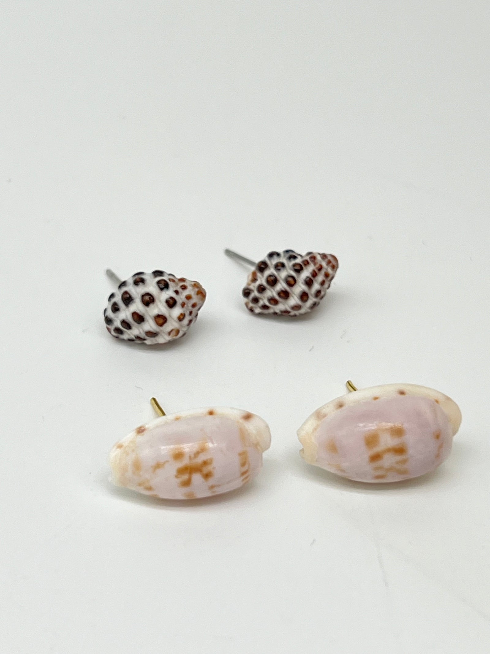 Pair of Assorted Shell Earrings - Style #PE240