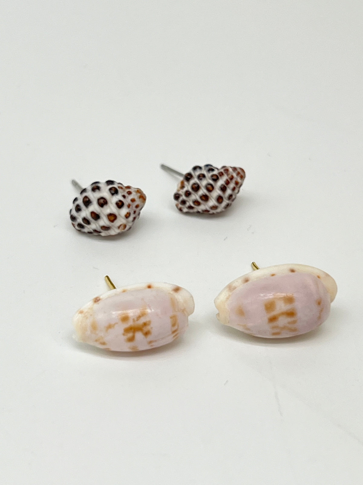 Pair of Assorted Shell Earrings - Style #PE240