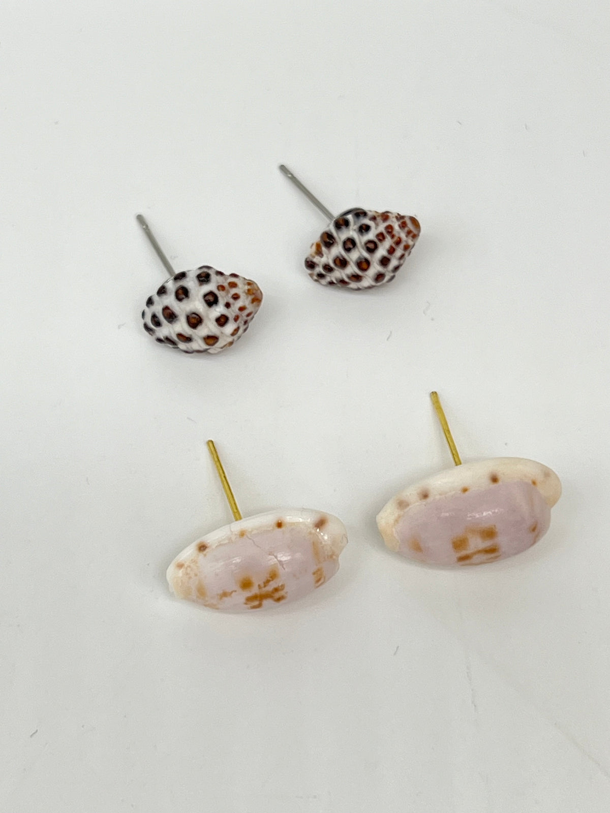 Pair of Assorted Shell Earrings - Style #PE240