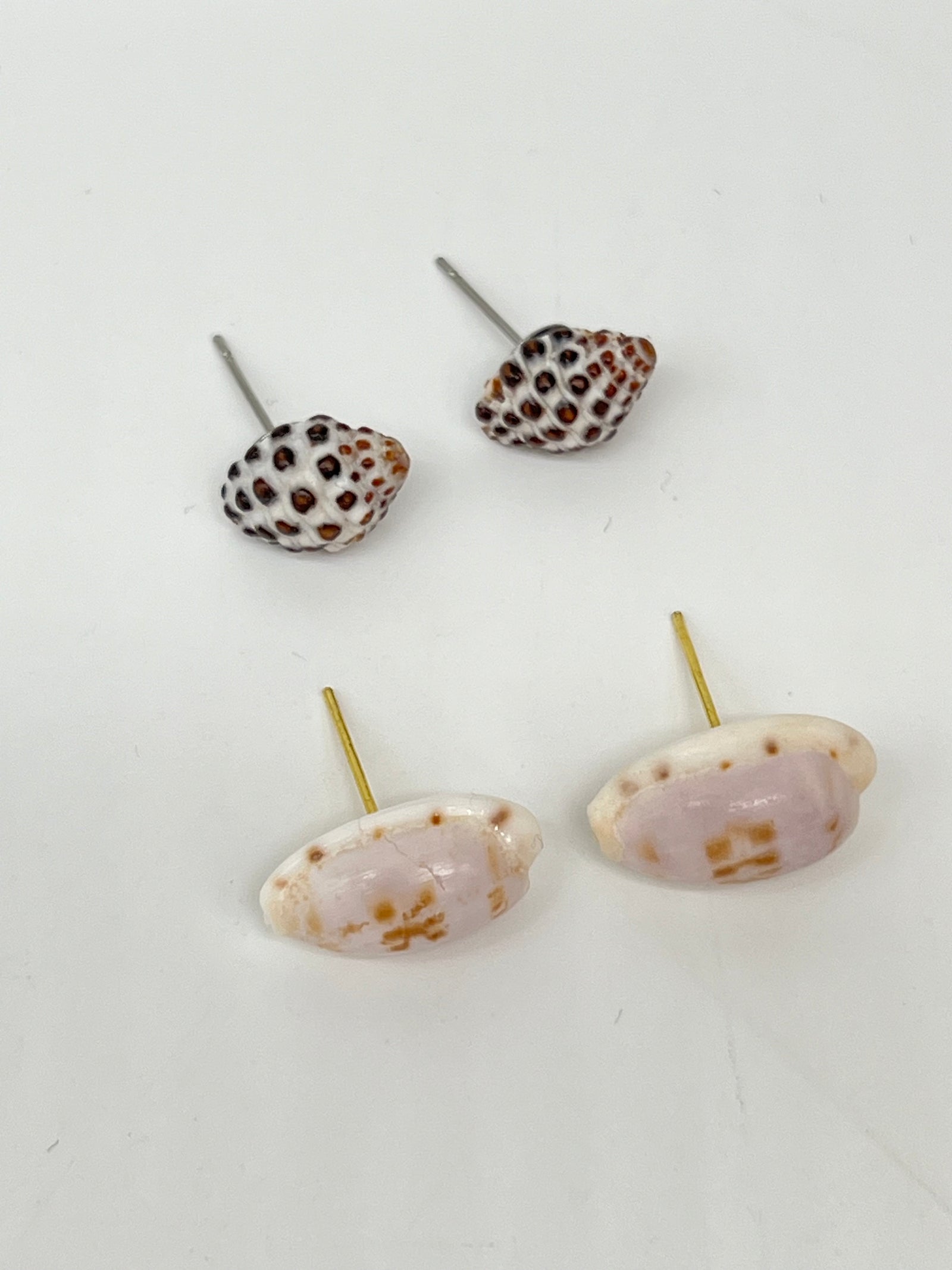 Pair of Assorted Shell Earrings - Style #PE240