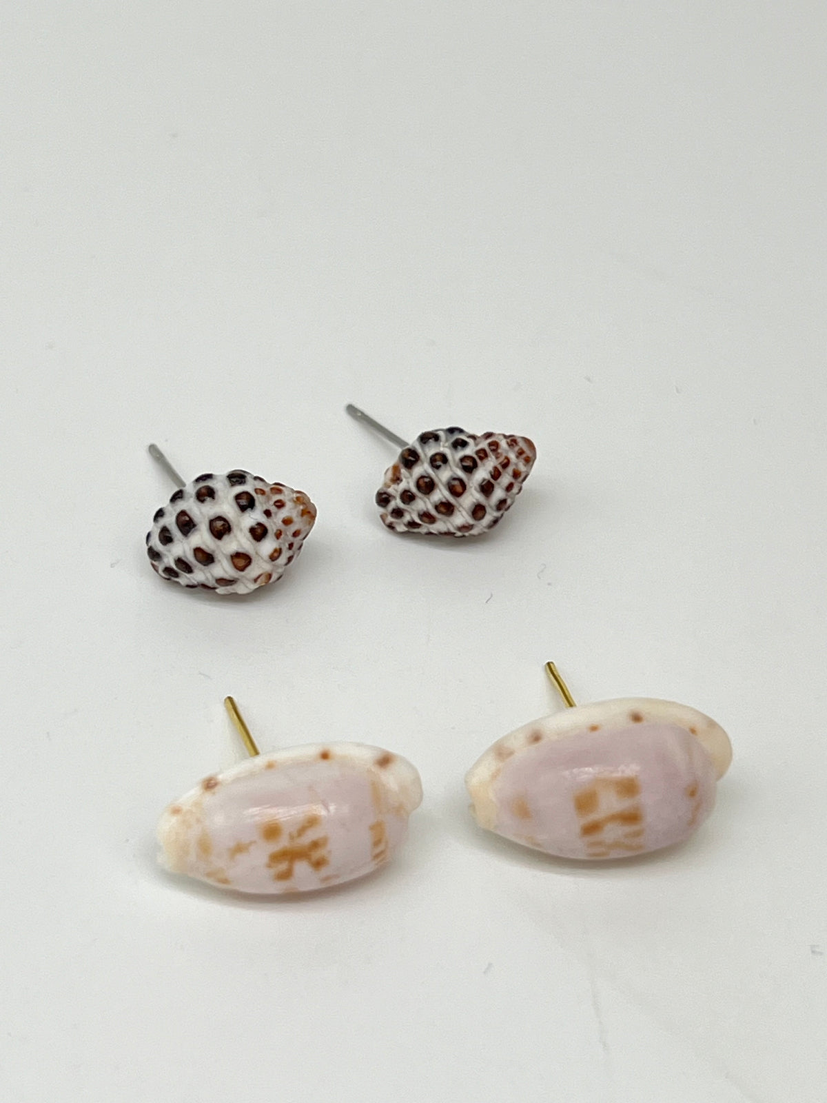 Pair of Assorted Shell Earrings - Style #PE240