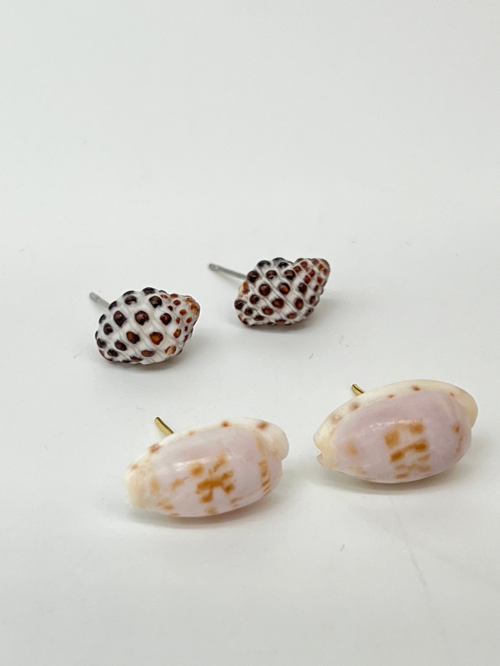 Pair of Assorted Shell Earrings - Style #PE240