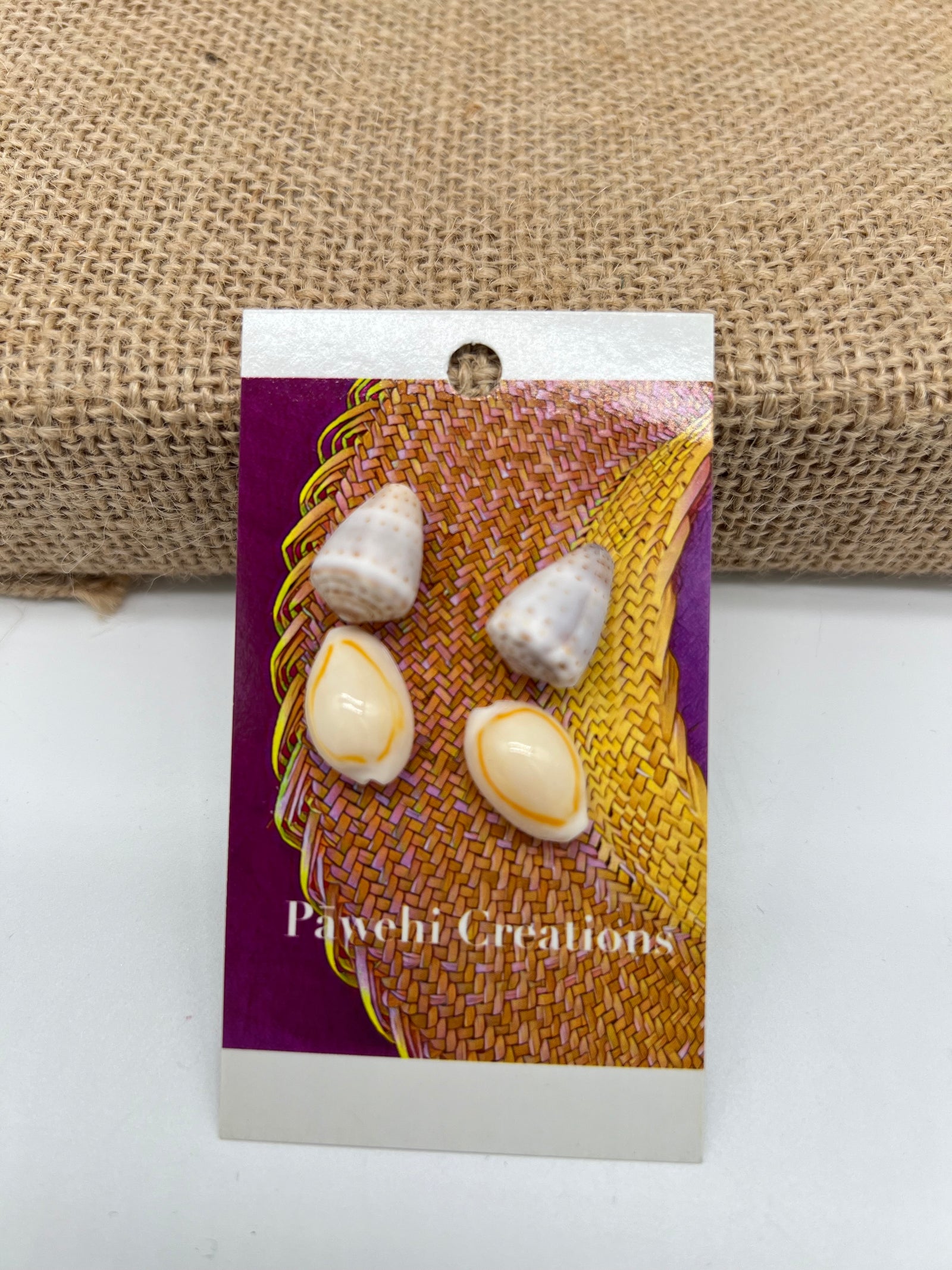 Pair of Assorted Shell Earrings