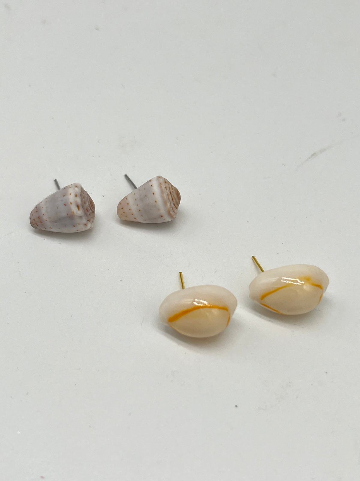 Pair of Assorted Shell Earrings