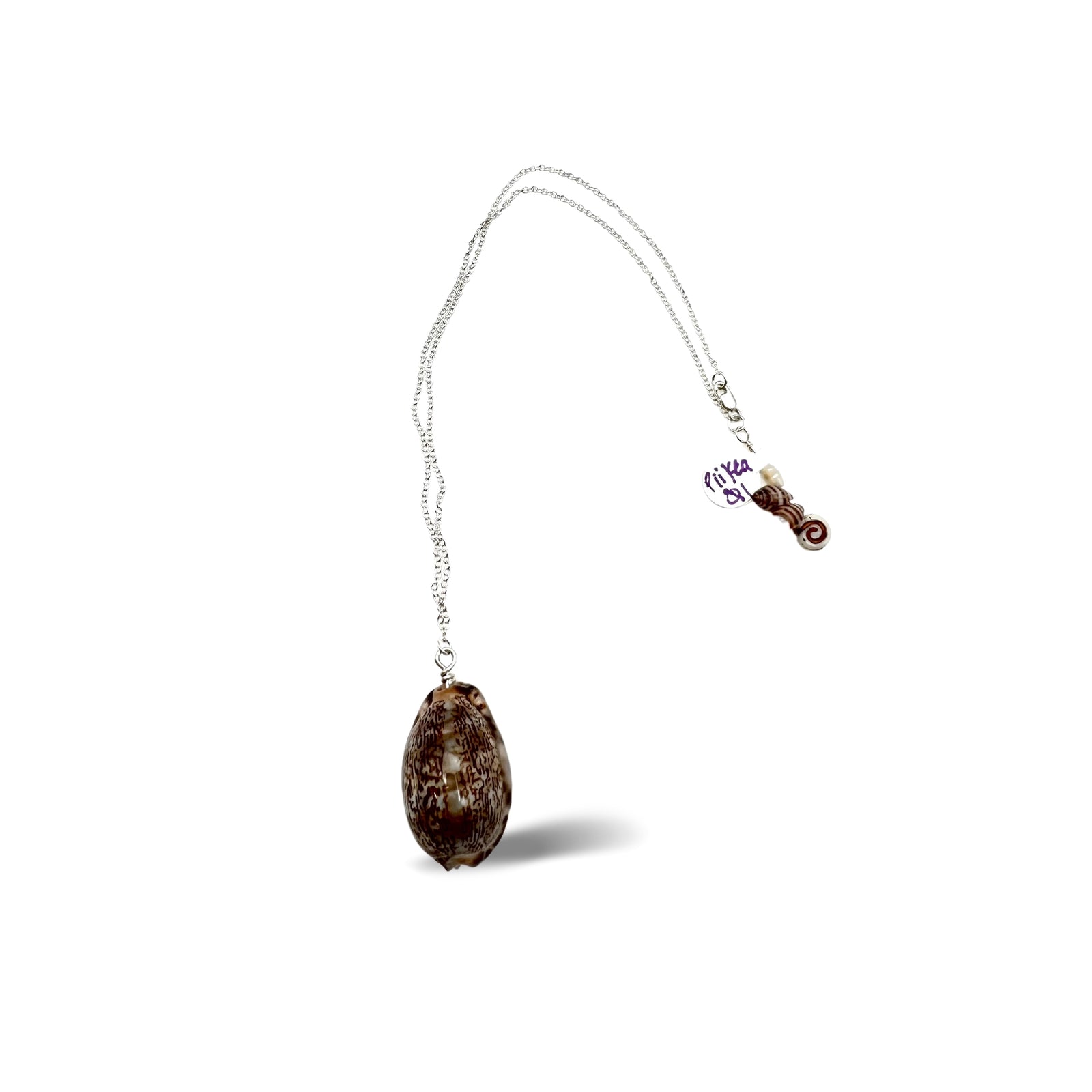 Pop-Up Mākeke - Pawehi Creations - Piʻikea Leho Pendant - Style #01