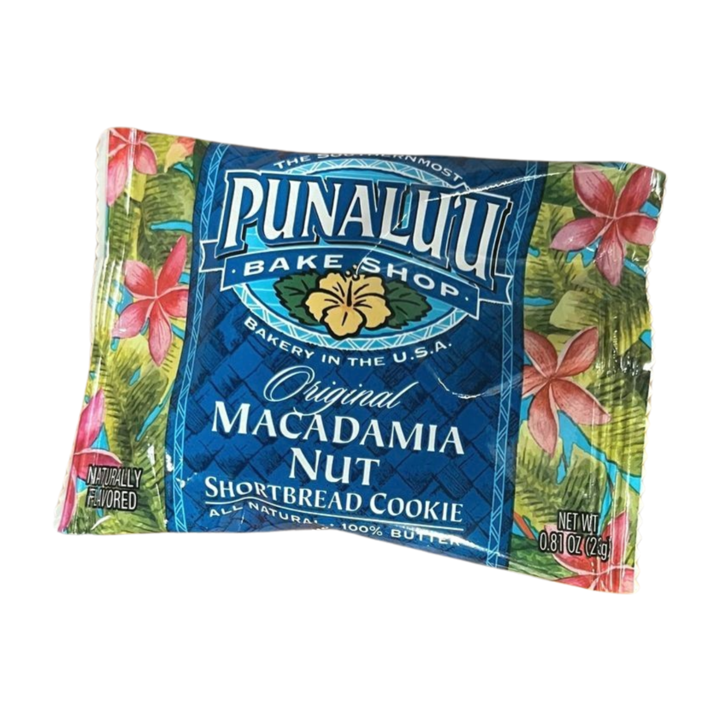 Pop-Up Mākeke - Punaluu Bake Shop - Original Macadamia Nut Shortbread Cookie - Single - Front View